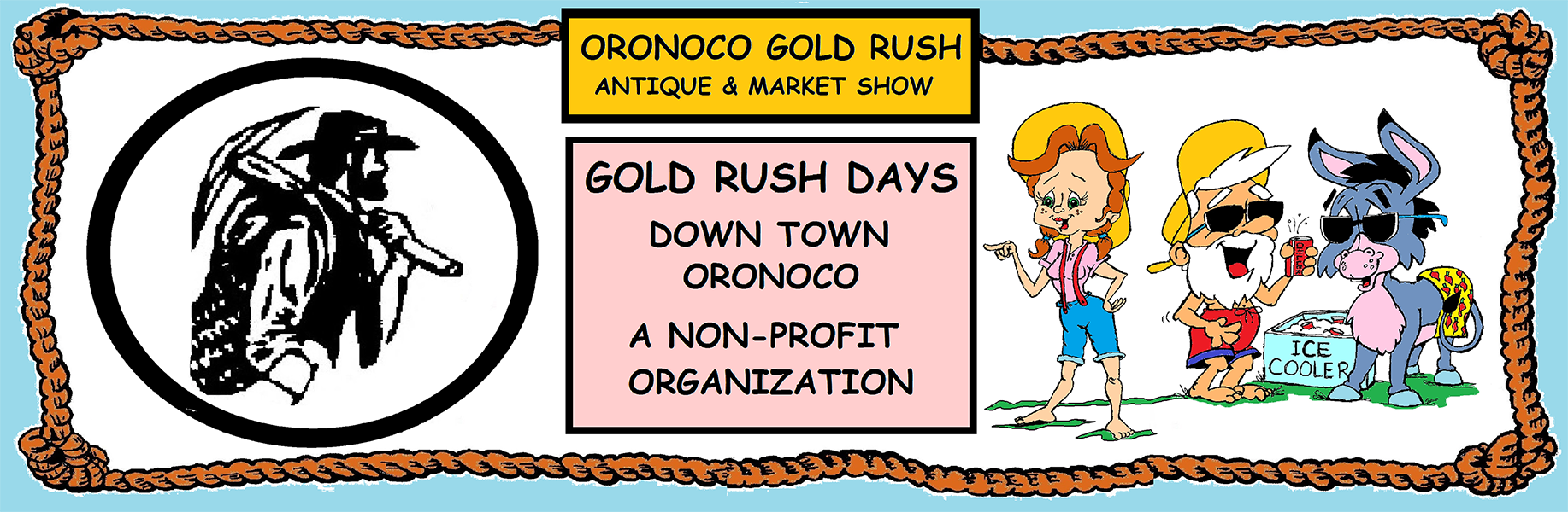 Bringing Families to the Downtown Oronoco Gold Rush Days Downtown