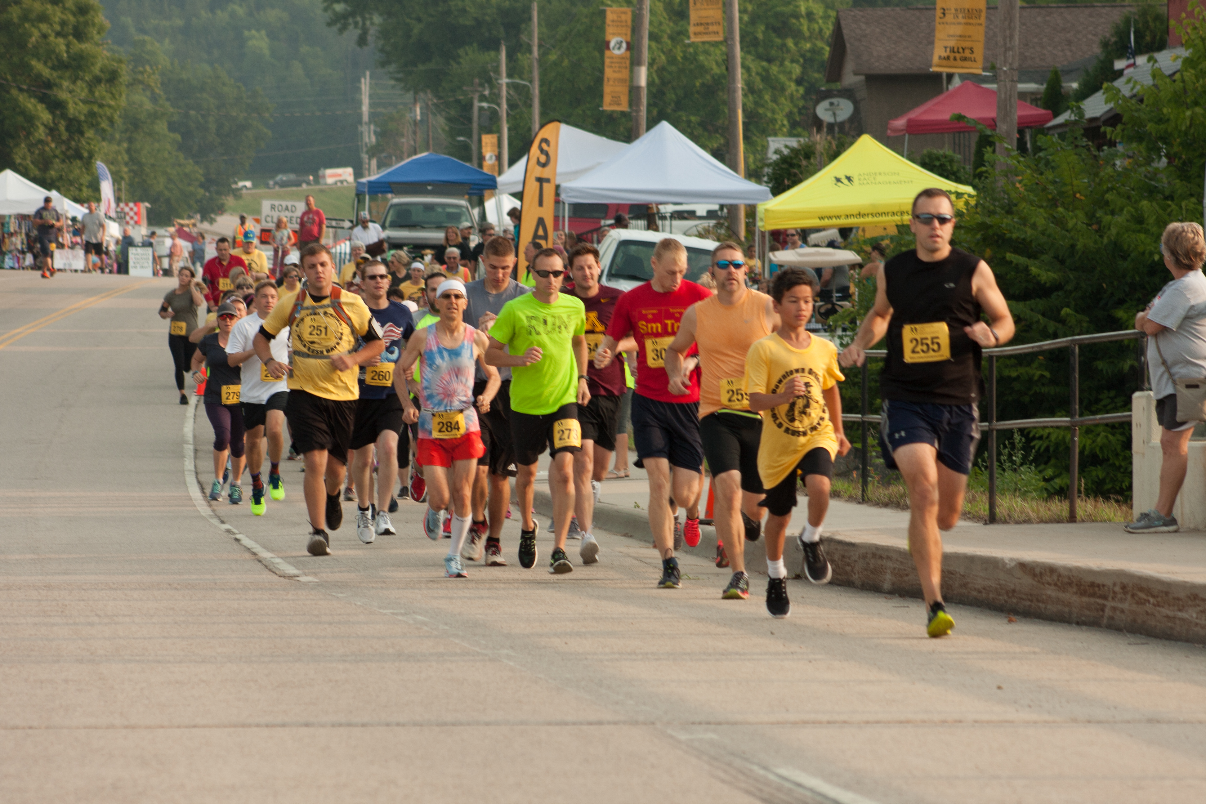 Photos from the 2018 Gold Rush Event are available Downtown Oronoco